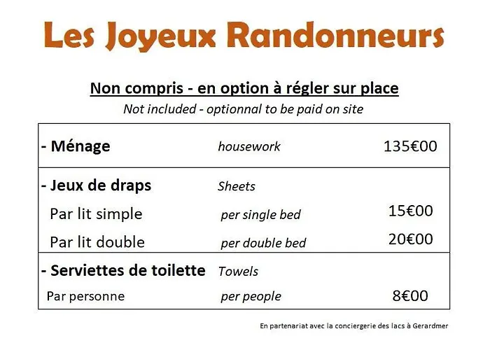 Horská chata Les Joyeux Randonneurs *